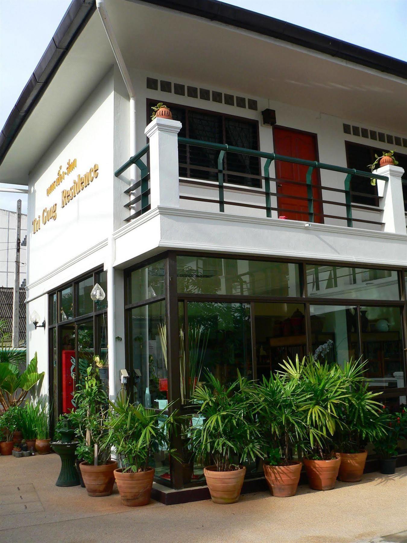 โรงแรมตีฆ้อง - Tri Gong Hotel Chiang Mai Exteriör bild
